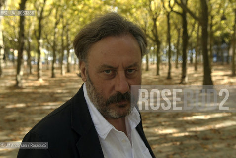 Spanish writer Julio Llamazares. Bordeaux, October 11, 2008 - ©Ulf Andersen/Rosebud2