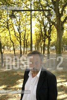 Spanish writer Julio Llamazares. Bordeaux, October 11, 2008 - ©Ulf Andersen/Rosebud2