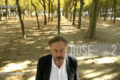 Spanish writer Julio Llamazares. Bordeaux, October 11, 2008 - ©Ulf Andersen/Rosebud2