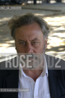 Spanish writer Julio Llamazares. Bordeaux, October 11, 2008 - ©Ulf Andersen/Rosebud2