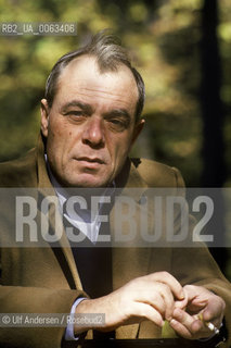 Portuguese writer Antonio Lobo Antunes. Paris, October 29, 1991 - ©Ulf Andersen/Rosebud2