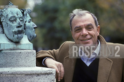 Portuguese writer Antonio Lobo Antunes. Paris, October 29, 1991 - ©Ulf Andersen/Rosebud2