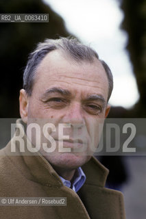 Portuguese writer Antonio Lobo Antunes. Paris, October 29, 1991 - ©Ulf Andersen/Rosebud2