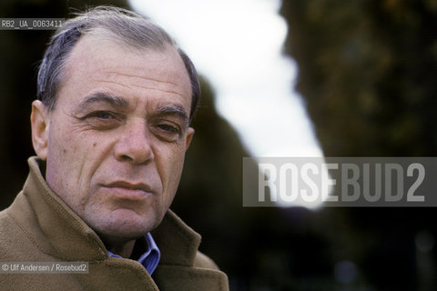 Portuguese writer Antonio Lobo Antunes. Paris, October 29, 1991 - ©Ulf Andersen/Rosebud2