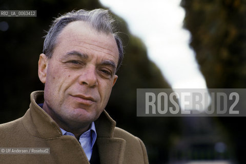 Portuguese writer Antonio Lobo Antunes. Paris, October 29, 1991 - ©Ulf Andersen/Rosebud2