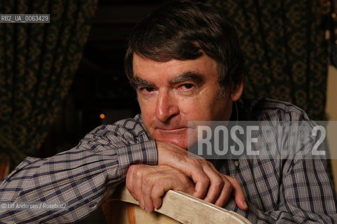 English author David Lodge in Paris to promote his book. ©Ulf Andersen/Rosebud2