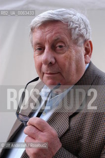 Swiss writer Hugo Loetscher. Frankfurt October 7, 2004 - ©Ulf Andersen/Rosebud2