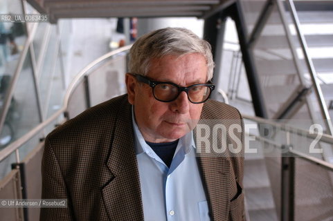 Swiss writer Hugo Loetscher. Frankfurt October 7, 2004 - ©Ulf Andersen/Rosebud2