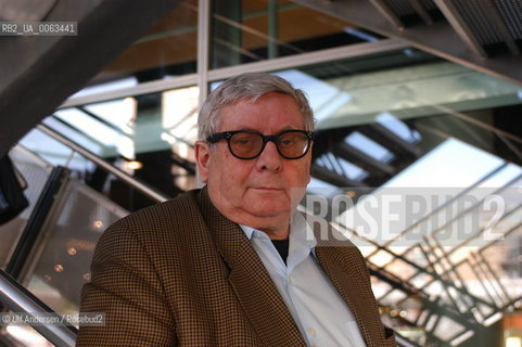 Swiss writer Hugo Loetscher. Frankfurt October 7, 2004 - ©Ulf Andersen/Rosebud2