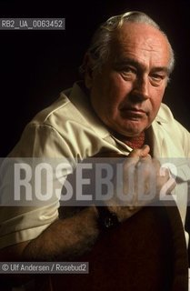 American writer Robert Ludlum. Paris May 7, 1993 - ©Ulf Andersen/Rosebud2