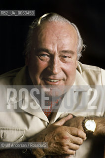 American writer Robert Ludlum. Paris May 7, 1993 - ©Ulf Andersen/Rosebud2