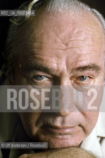 American writer Robert Ludlum. Paris May 7, 1993 - ©Ulf Andersen/Rosebud2