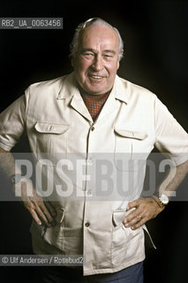 American writer Robert Ludlum. Paris May 7, 1993 - ©Ulf Andersen/Rosebud2