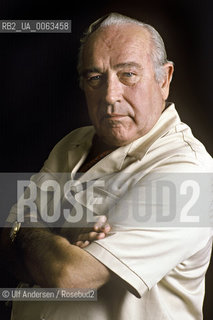 American writer Robert Ludlum. Paris May 7, 1993 - ©Ulf Andersen/Rosebud2