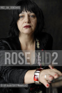 American writer and singer Lydia Lunch. Paris, september 29, 2010 - ©Ulf Andersen/Rosebud2