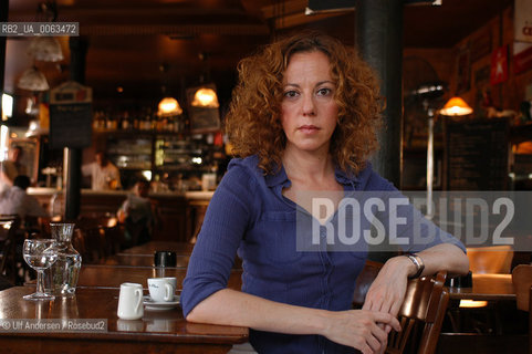 German writer Gila Lustiger. Paris July 14, 2007 - ©Ulf Andersen/Rosebud2