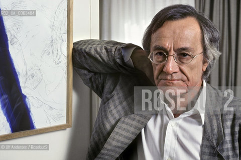 French philosopher Jean Francois Lyotard. Paris, September 14, 1990 - ©Ulf Andersen/Rosebud2