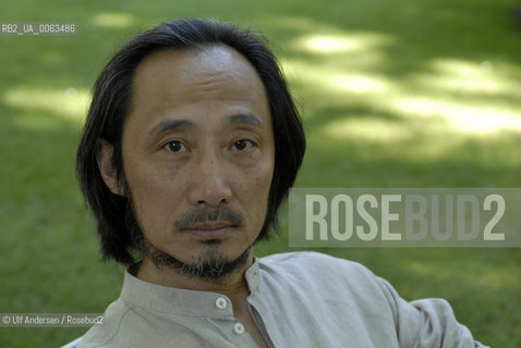 Chinese writer Ma Jian. Paris, July 1, 2008 - ©Ulf Andersen/Rosebud2