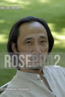 Chinese writer Ma Jian. Paris, July 1, 2008 - ©Ulf Andersen/Rosebud2