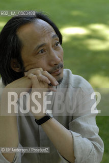 Chinese writer Ma Jian. Paris, July 1, 2008 - ©Ulf Andersen/Rosebud2