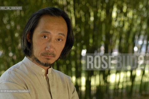 Chinese writer Ma Jian. Paris, July 1, 2008 - ©Ulf Andersen/Rosebud2