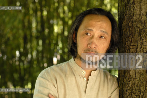 Chinese writer Ma Jian. Paris, July 1, 2008 - ©Ulf Andersen/Rosebud2