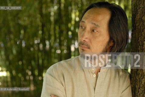 Chinese writer Ma Jian. Paris, July 1, 2008 - ©Ulf Andersen/Rosebud2