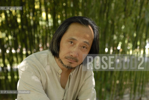 Chinese writer Ma Jian. Paris, July 1, 2008 - ©Ulf Andersen/Rosebud2