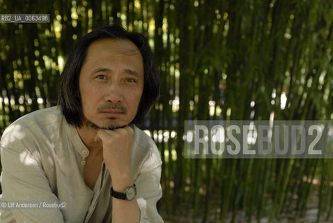 Chinese writer Ma Jian. Paris, July 1, 2008 - ©Ulf Andersen/Rosebud2