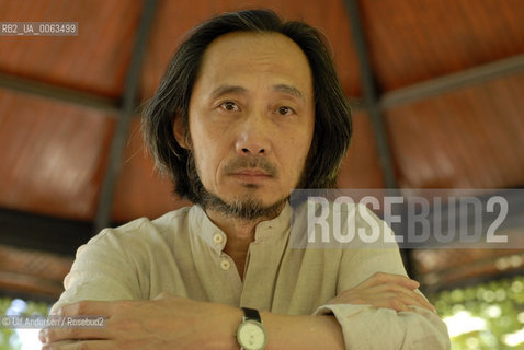 Chinese writer Ma Jian. Paris, July 1, 2008 - ©Ulf Andersen/Rosebud2