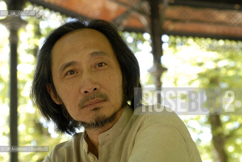 Chinese writer Ma Jian. Paris, July 1, 2008 - ©Ulf Andersen/Rosebud2