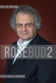 French writer Amin Maalouf. Paris, January 3, 2009. ©Ulf Andersen/Rosebud2