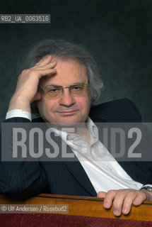 French writer Amin Maalouf. Paris, January 3, 2009. ©Ulf Andersen/Rosebud2