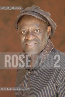 Congolese writer Alain Mabanckou. Paris, July 8, 2009. ©Ulf Andersen/Rosebud2