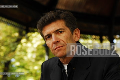 American writer Stephen Mac Cauley. Paris, September 8, 2006. ©Ulf Andersen/Rosebud2