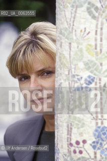 American writer Patricia MacDonald. Paris, September 10, 1997. ©Ulf Andersen/Rosebud2