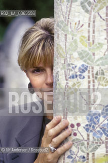 American writer Patricia MacDonald. Paris, September 10, 1997. ©Ulf Andersen/Rosebud2