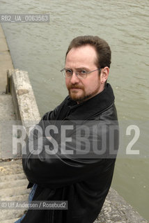 English writer Stuart Macbride. Lyon, March 31, 2007. ©Ulf Andersen/Rosebud2