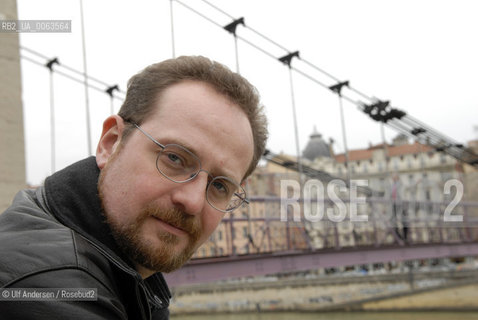 English writer Stuart Macbride. Lyon, March 31, 2007. ©Ulf Andersen/Rosebud2