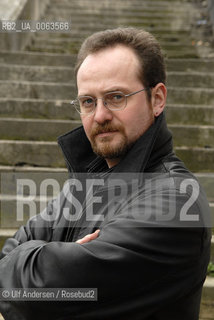 English writer Stuart Macbride. Lyon, March 31, 2007. ©Ulf Andersen/Rosebud2