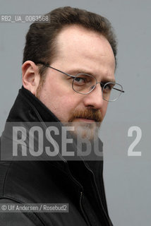 English writer Stuart Macbride. Lyon, March 31, 2007. ©Ulf Andersen/Rosebud2