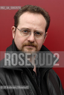 English writer Stuart Macbride. Lyon, March 31, 2007. ©Ulf Andersen/Rosebud2