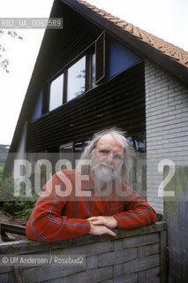 Danish writer Svend Age Madsen. Aalborg, June 15, 1995. ©Ulf Andersen/Rosebud2