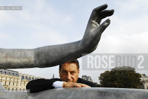 Italian writer Claudio Magris. Paris, October 13, 2006. ©Ulf Andersen/Rosebud2