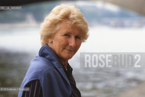 Canadian writer Antonine Maillet. Paris, June 8, 1987 - ©Ulf Andersen/Rosebud2