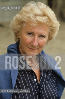 Canadian writer Antonine Maillet. Paris, June 8, 1987 - ©Ulf Andersen/Rosebud2