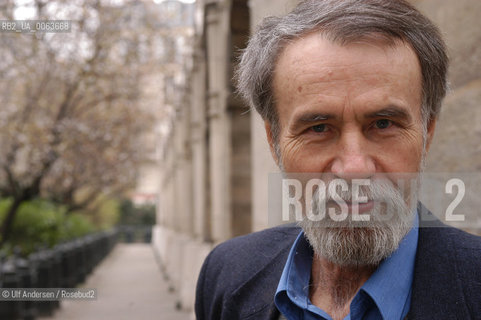 Russian writer Andrei Makanine. Paris, March 18, 2005 - ©Ulf Andersen/Rosebud2