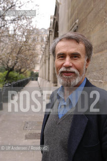 Russian writer Andrei Makanine. Paris, March 18, 2005 - ©Ulf Andersen/Rosebud2