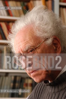 French ethnologist Charles Malamoud. Paris, September 29, 2005 - ©Ulf Andersen/Rosebud2