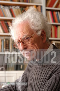 French ethnologist Charles Malamoud. Paris, September 29, 2005 - ©Ulf Andersen/Rosebud2